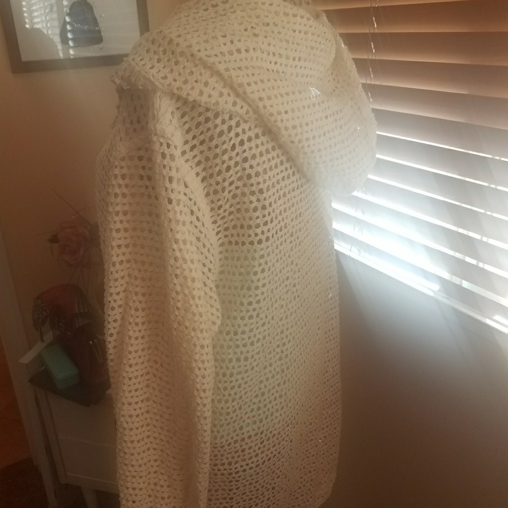 Baja Blue hooded Coverup - Picture 2 of 2